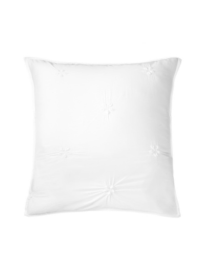 DownTown Co. Metropolitan Euro Sham, White