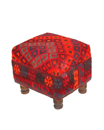 Dream Home Designs Kilim Swat Stool, Assorted