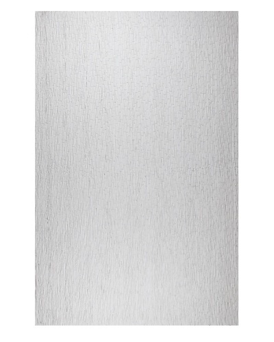 Dreamweavers Faux Leather Rug, White, 5' x 7'