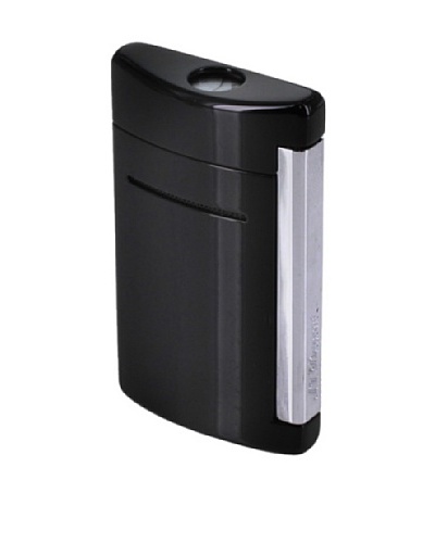 DuPont Lighters Lacquer and Chrome Lighter Excluding Lighter Fluid, Torch Flame, Black