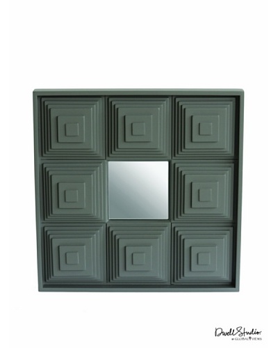 Dwell Studio by Global Views Pyramid Mirror, Grey