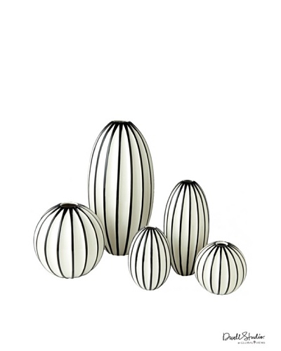 Dwell Studio by Global Views Ribbed Egg Vase