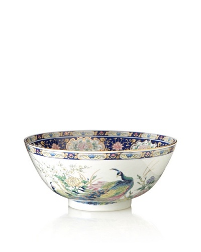 Dynasty Gallery Peacock Bowl