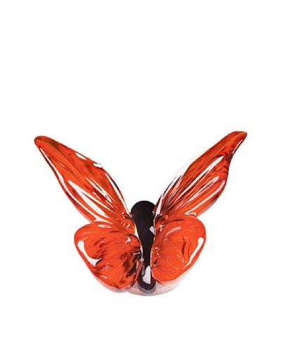 Dynasty Gallery Hand-Made Glass Butterfly
