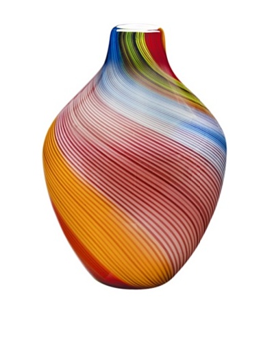 Dynasty Gallery Mouth-Blown Acorn Glass Vase