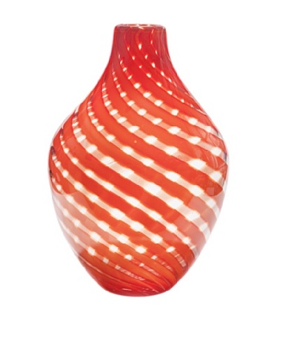 Dynasty Gallery Mouth-Blown Acorn Glass Vase