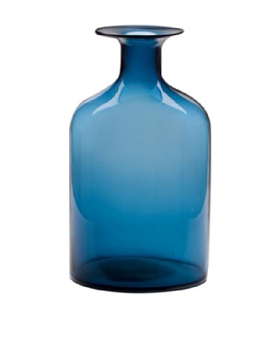 Dynasty Glass Steel Blue Collection Vintage Jug, Steel Blue