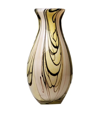 Dynasty Glass Venezia Collection – Vase – Brown Root