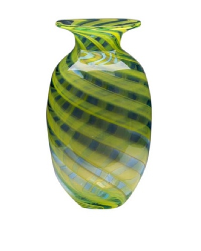 Dynasty Glass Firenze Collection – Vase – Marina Blue