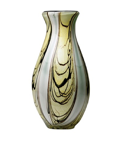 Dynasty Glass Venezia Collection – Vase – Green Root