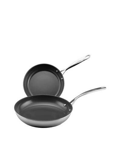 Earth Pan Stainless Steel Twin Pack Skillets