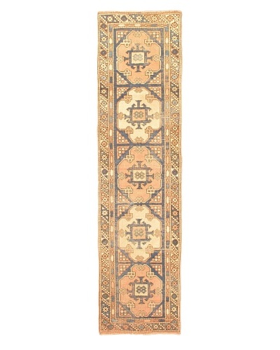 eCarpet Gallery Royal Ushak Rug, Cream/Light Navy, 2′ 3″ x 9′ Runner