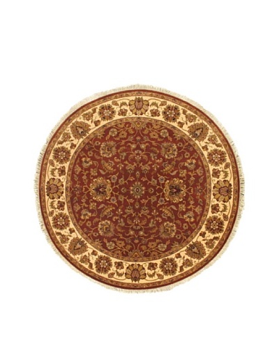 ecarpetgallery Jamshidpour Rug, Brown, 7' Round