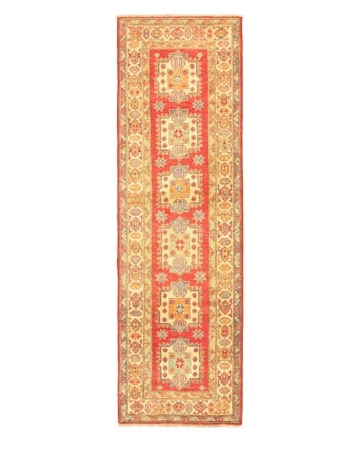 eCarpet Gallery Finest Gazni Rug, Cream/Red, 2′ 9″ x 9′ 5″ Runner