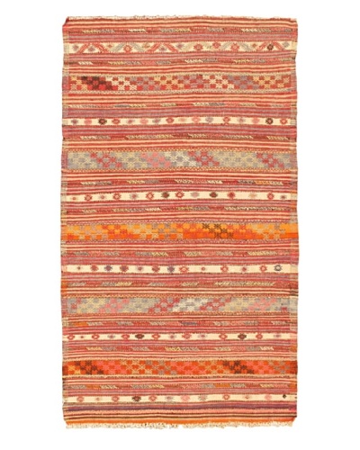 eCarpet Gallery Tula Kilim Rug, Cream/Light Khaki, 4' 11 x 8' 6