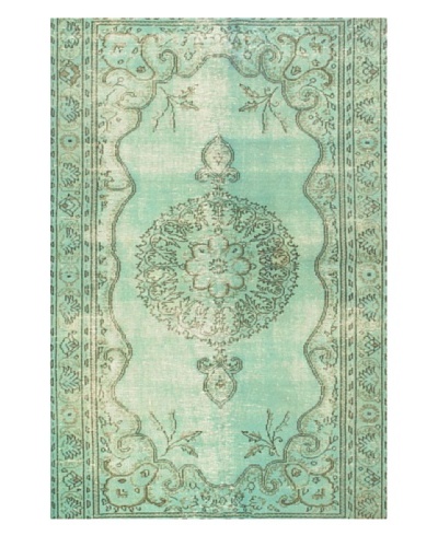 eCarpet Gallery Color Transition Rug, Light Aqua, 5' 3 x 7' 1