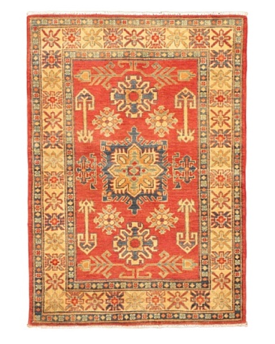 eCarpet Gallery Finest Gazni Rug, Cream/Dark Copper, 3′ 5″ x 4′ 1″