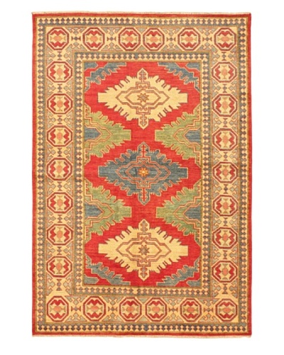 eCarpet Gallery Finest Gazni Rug, Cream/Red, 5′ 8″ x 8′ 5″