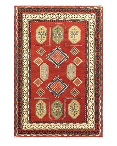 ecarpetgallery Royal Heriz Rug, Cream, Red, 6′ 7″ x 9′ 9″