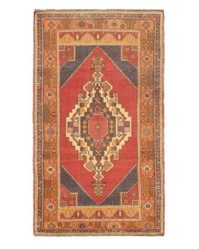 ecarpetgallery Antique Anatolian Rug, Dark/Light Copper, 4' 6 x 7' 9