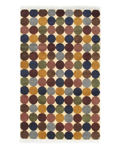 Ecarpetgallery Rugs Aurora Abstract Rug, Cream, 5′ x 8′