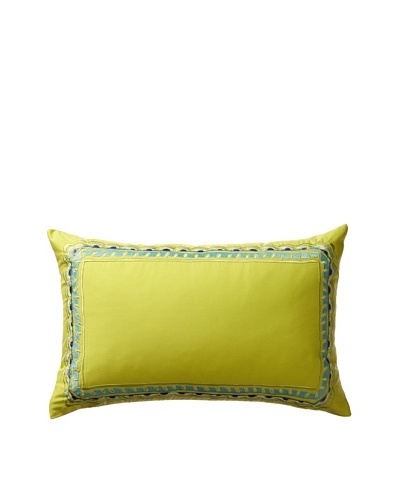 Echo Serena Decorative Pillow, Lime Green