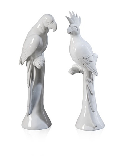 Set Of 2 Parrot Decor