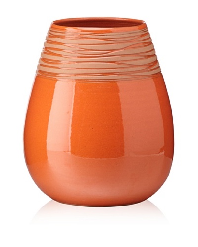 Ecorce d’Orange Hand-Made Ceramic Vase