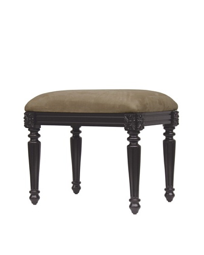 Elegant Home Fashions Tiffany Stool, Dark Espresso