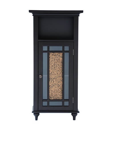 Elegant Home Fashions Windsor Floor Cabinet, Dark Espresso