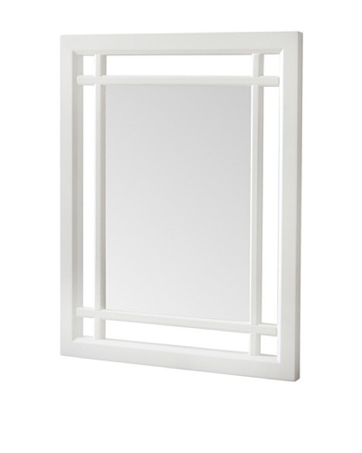 Elegant Home Fashions Neal Mirror, White