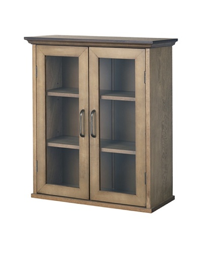 Elegant Home Fashions Peyton Double Door Wall Cabinet