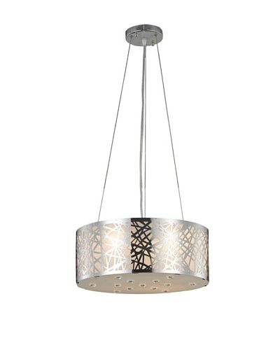 Elegant Lighting Prism 4-Light Pendant [Chrome]