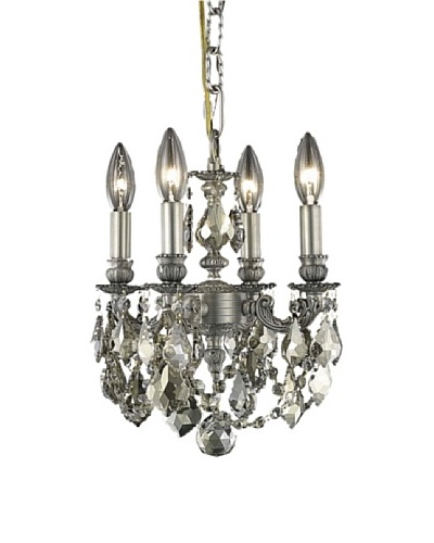 Elegant Lighting Lillie 4-Light Pendant [Pewter]