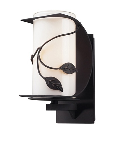 Elk 42070/1 Hedera 1-Light Wall Sconce In Weathered Charcoal