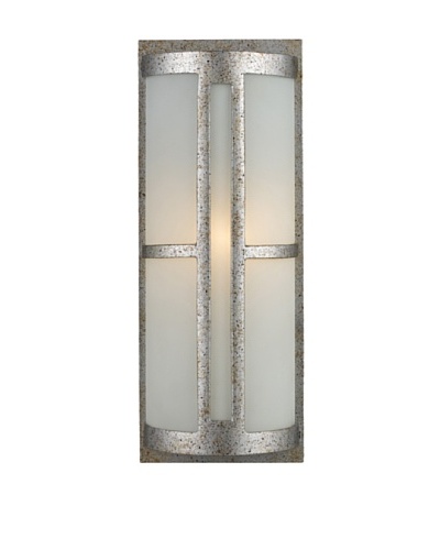 Elk 42095/1 Trevot 1-Light Outdoor Wall Mount In Sunset Silver