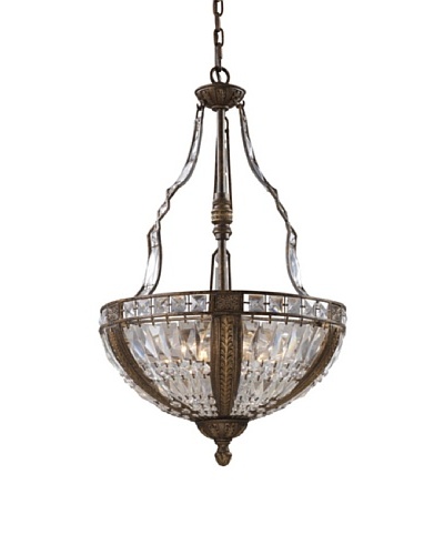 Trump Home Millwood 6-Light Pendant in Antique Bronze