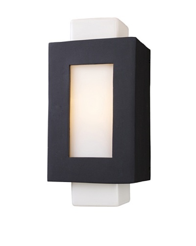 Artistic Lighting Sundborn 1 Light 19 Outdoor Sconce, Matte Black