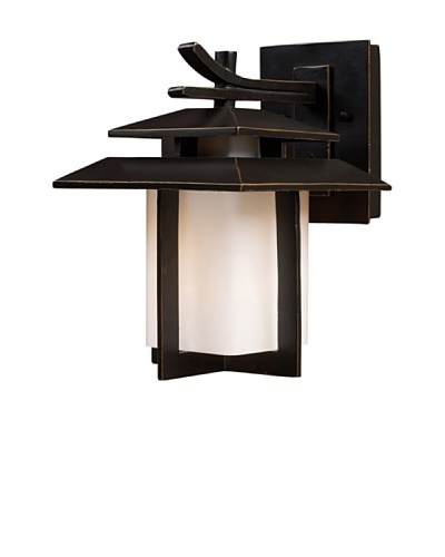 Artistic Lighting Kanso 1 Light 11 Outdoor Sconce, Hazelnut Bronze