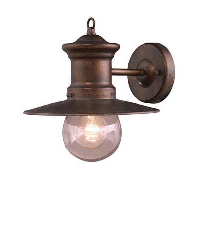 Artistic Lighting Maritime 1 Light 10″ Outdoor Sconce, Hazelnut Bronze