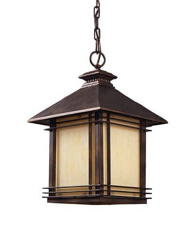 Artistic Lighting Blackwell 1 Light 18 Outdoor Pendant, Hazelnut Bronze