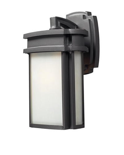 Elk Lighting 42340/1 Sedona One Light Outdoor Sconce, Graphite