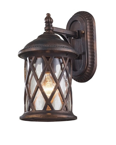 Artistic Lighting Barrington Gate 1 Light 13 Outdoor Sconce, Hazelnut Bronze