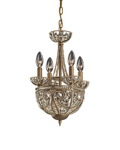Artistic Lighting Elizabethan 5-Light Chandelier, Dark Bronze