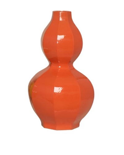 Emissary Ceramic Octagon Gourd Vase