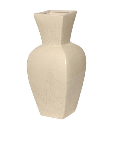 Emissary Ceramic Square Baluster Vase