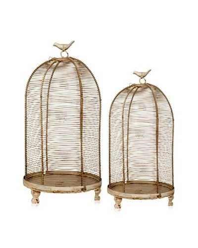 Set of 2 Bird Cages