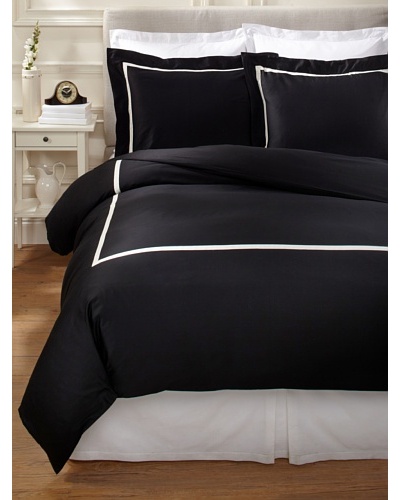 Errebicasa Egadi Duvet Cover Set [Black/Ivory]