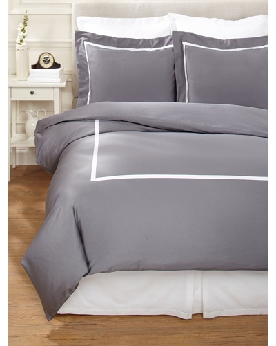 Errebicasa Egadi Duvet Cover Set [Stone/White]