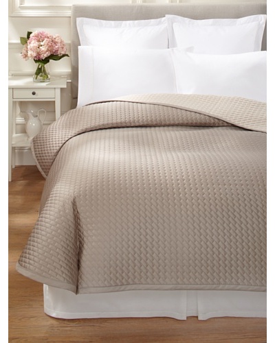 Errebicasa Venezia Quilted Coverlet [Khaki]